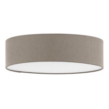 Eglo 55873 - Plafonnier LED 1xE27/11W/230V Ø 38 cm taupe