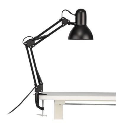 Eglo 56043 - Lampe de bureau LED à pince 1xE14/4,9W/230V noire