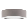 Eglo 56136 - Plafonnier LED 2xE27/11W/230V Ø 38 cm gris