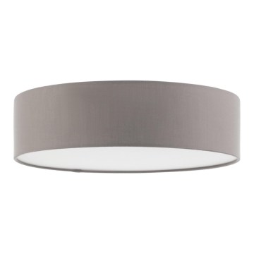 Eglo 56136 - Plafonnier LED 2xE27/11W/230V Ø 38 cm gris