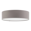 Eglo 56167 - Plafonnier LED 2xE27/11W/230V Ø 38 cm gris