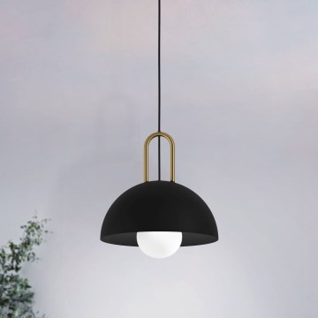 Eglo 56459 - Suspension sur câble CALMANERA 1xE27/40W/230V noire