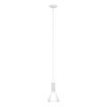 Eglo 62264 - Suspension sur câble PASCOA PRO 1xE27/60W/230V 16,8 cm blanche