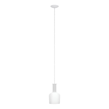 Eglo 62265 - Suspension filaire PASCOA PRO 1xE27/60W/230V 15,6 cm blanc