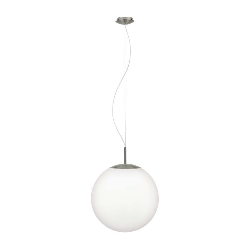 Eglo 63271 - Suspension sur câble PIEDALE 1xE27/60W/230V Ø 43 cm chrome mat