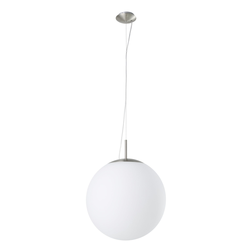 Eglo 63271 - Suspension sur câble PIEDALE 1xE27/60W/230V Ø 43 cm chrome mat