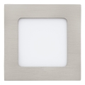 Eglo 64608 - Spot encastrable FUEVA 1 PRO LED/5,5W/230V 3000K 12x12 cm chrome mat