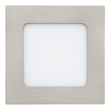 Eglo 64608 - Spot encastrable FUEVA 1 PRO LED/5,5W/230V 3000K 12x12 cm chrome mat