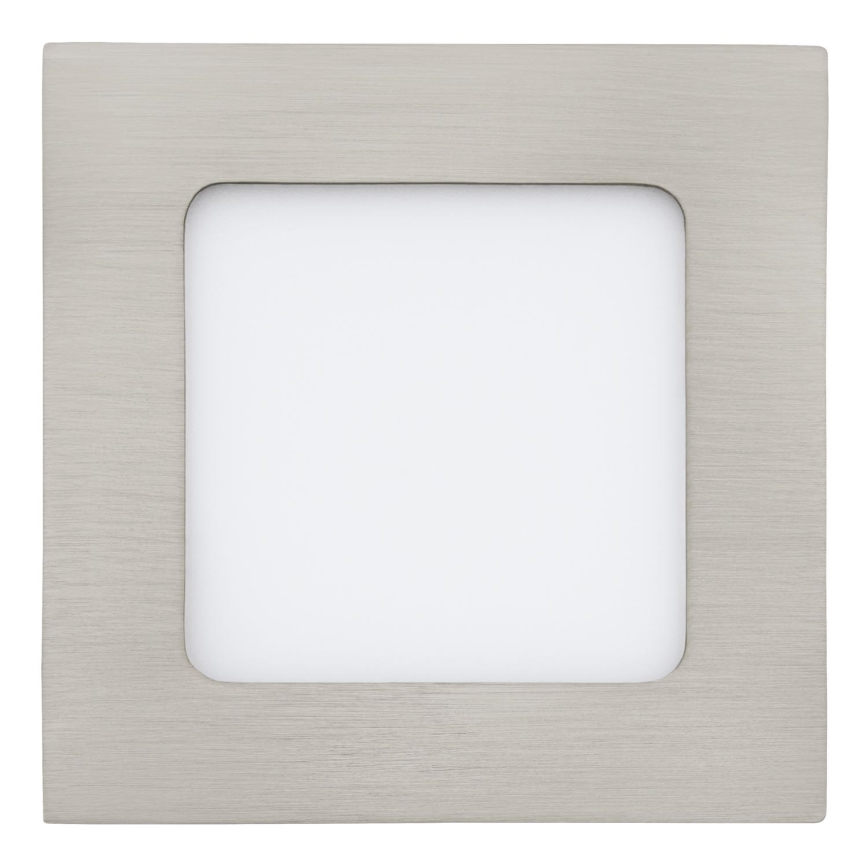 Eglo 64608 - Spot encastrable FUEVA 1 PRO LED/5,5W/230V 3000K 12x12 cm chrome mat