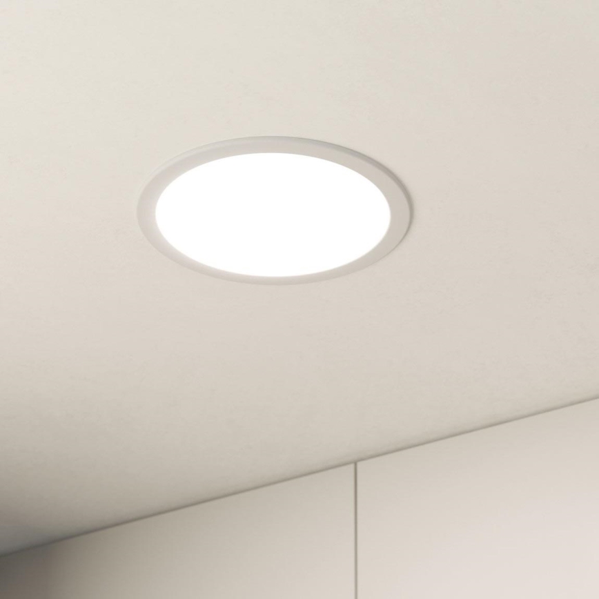 Eglo 64628 - Spot encastrable FUEVA PRO LED/19W/230V 3000K d. 22,5 cm blanc