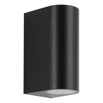 Eglo 74068 - Applique murale extérieure SCOGLIERA-E 2xGU10/5W/230V IP44 noire