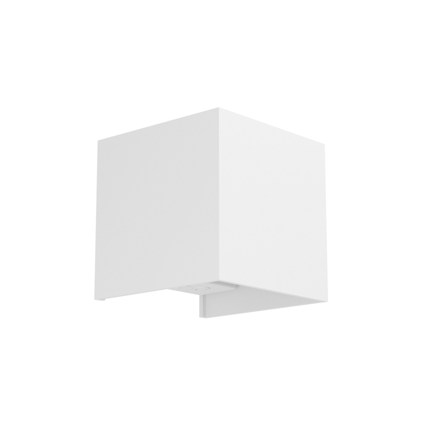 Eglo - Applique murale extérieure LED rechargeable et dimmable avec détecteur de mouvement et capteur crépusculaire LED/2,2W/5V IP44 blanc