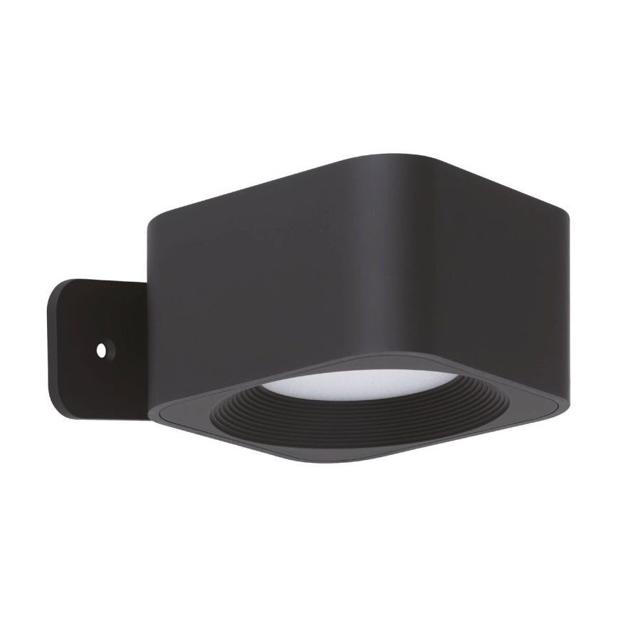 Eglo - Applique murale tactile LED rechargeable et dimmable, 5W/5V, 2700/4000/6500K, 2000 mAh, noire