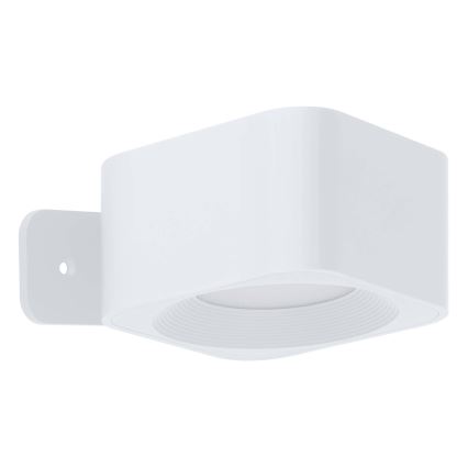 Eglo - Applique murale LED tactile rechargeable et dimmable LED/5W/5V 2700/4000/6500K 2000 mAh blanche