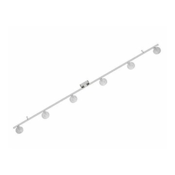 Eglo 75057 - Spot à intensité modulable ABAJO 6xG9/33W/230V