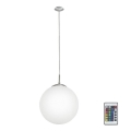 Eglo 75361 - LED RVBW Suspension filaire RONDO-C 1xE27/7,5W/230V