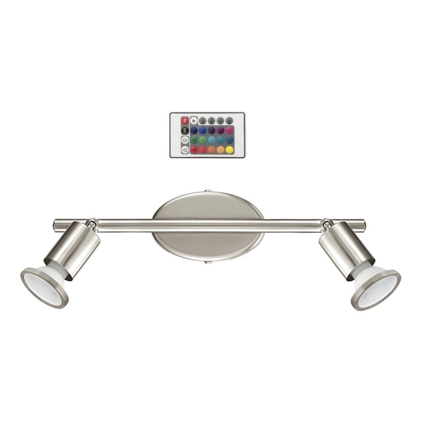 Eglo 75384 - Spot LED BUZZ-C 2xGU10/4W/230V