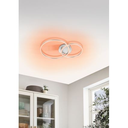 Eglo 75607 - Lustre en sailie LED RGB à intensité variable/21,5W/230V 3000-6500K + Télécommande