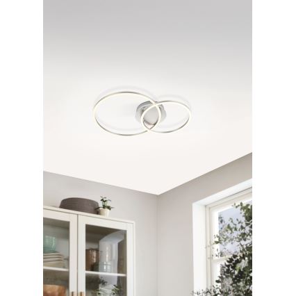 Eglo 75607 - Lustre en sailie LED RGB à intensité variable/21,5W/230V 3000-6500K + Télécommande