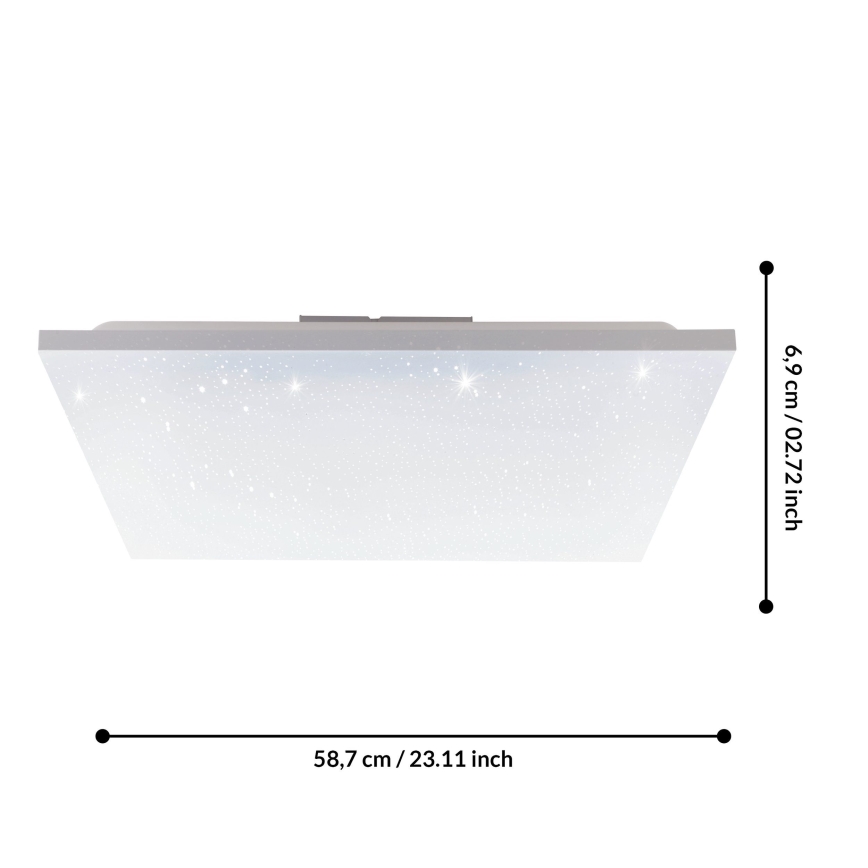 Eglo 75618 - Panneau en saillie CALEMAR-S LED/32W/230V 4000K 60x60 cm