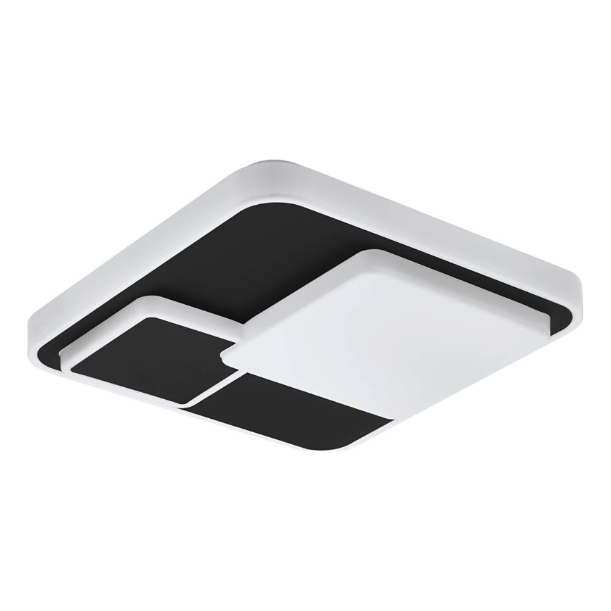 Eglo 75667 - Plafonnier LEPRESO LED/19,5W/230V noir