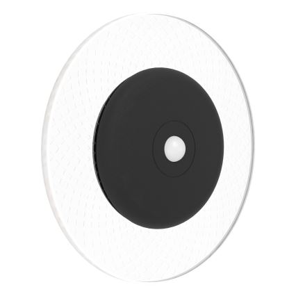 Eglo - Applique murale LED RGBW dimmable, rechargeable, avec capteur de mouvement et crépusculaire LED/5V 2000 mAh, noire + télécommande