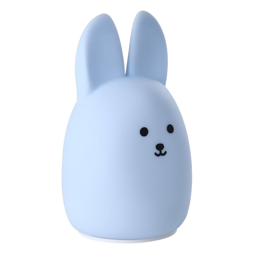 Eglo - Veilleuse tactile rechargeable LED RGBW pour enfants 5W/5V 1200 mAh, motif lapin