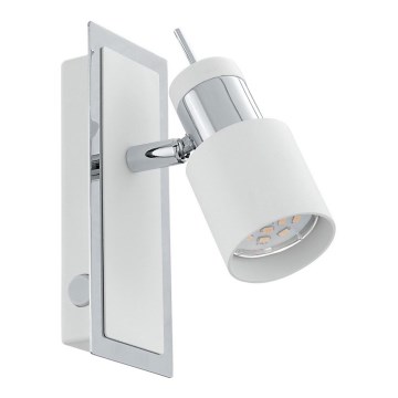 Eglo 78029 - Spot mural LED DAVIDA 1xGU10/5W/230V blanc