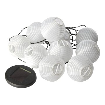 Eglo 780347 - Guirlande solaire LED 10 LED/4,3 m, 300 mAh, IP44