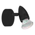 Eglo 780443 - Spot mural LED SABADELL 1xGU10/2,8W/230V 3000K noir