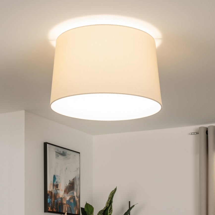 Eglo 781043 - Abat-jour de rechange pour luminaire KERIA, Ø 45 cm, beige