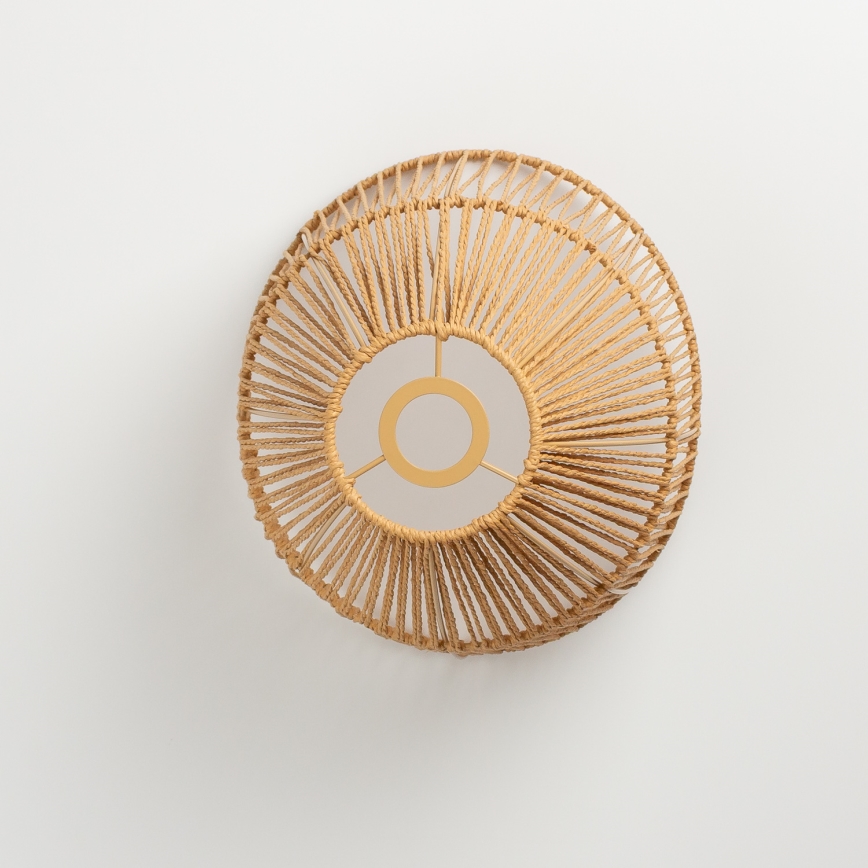 Eglo 781101 - Abat-jour de rechange pour luminaire KERIA, Ø 30 cm, marron