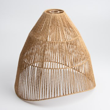 Eglo 781102 - Abat-jour de rechange pour le luminaire KERIA Ø 50 cm, marron