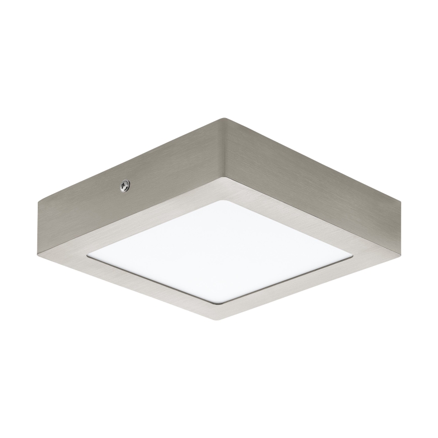 Eglo 78215 - Plafonnier LED FUEVA LED/10,9W/230V 17x17 cm chrome mat