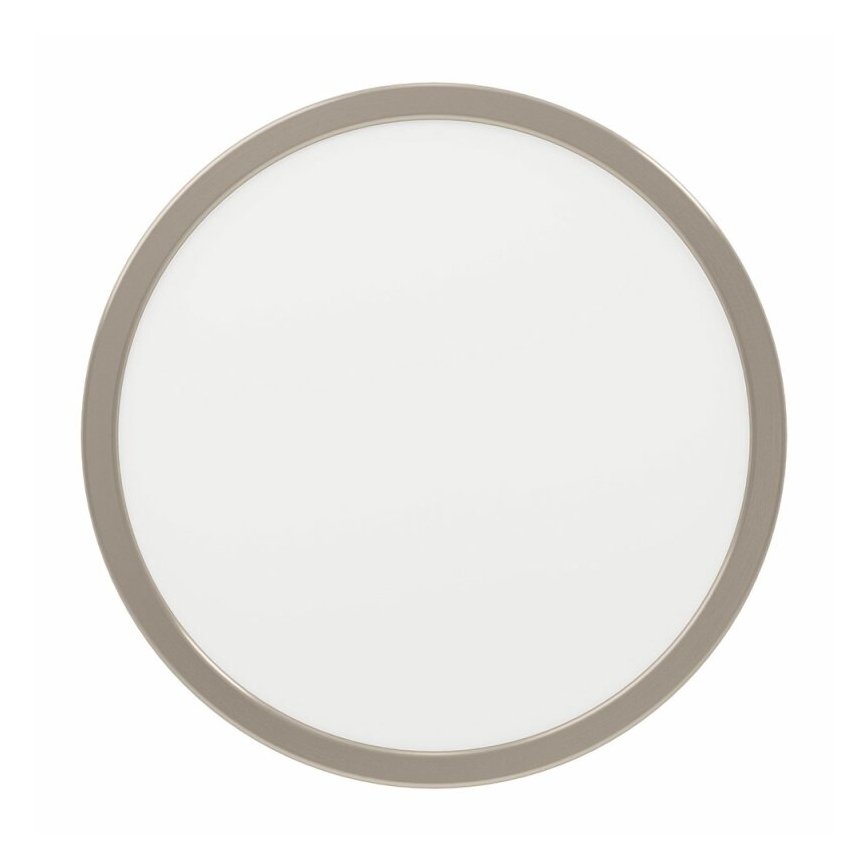 Eglo 78674 - Plafonnier LED FUEVA LED/20,5W/230V Ø 28,5 cm chrome mat