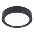 Eglo 78675 - Plafonnier LED FUEVA LED/11W/230V Ø 16 cm noir