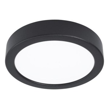 Eglo 78675 - Plafonnier LED FUEVA LED/11W/230V Ø 16 cm noir