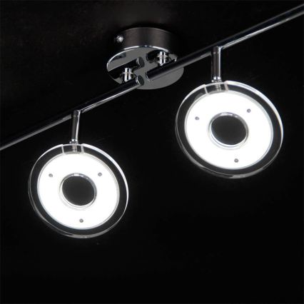 Eglo 78684 - Spot LED DORNES 4xLED/4,5W/230V chrome brillant