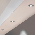 Eglo 78761 - LOT 3x Spot encastrable à intensité variable PINEDA 1xLED/6W/230V 3000K chrome brillant