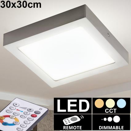 Eglo 78771 - Plafonnier LED à intensité modulable TINUS 1xLED/21W/230V