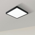 Eglo 78814 - plafonnier LED FUEVA LED/17W/230V 21x21 cm noir