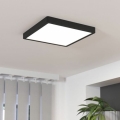 Eglo 78815 - LED Plafonnier FUEVA LED/20,5W/230V 28,5x28,5 cm noir