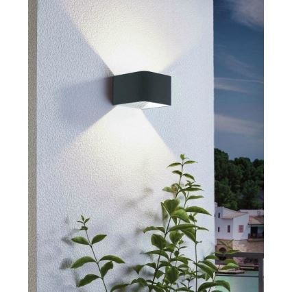 Eglo 78974 - Applique murale LED d'extérieur DONINNI 1xLED/6W/230V IP44