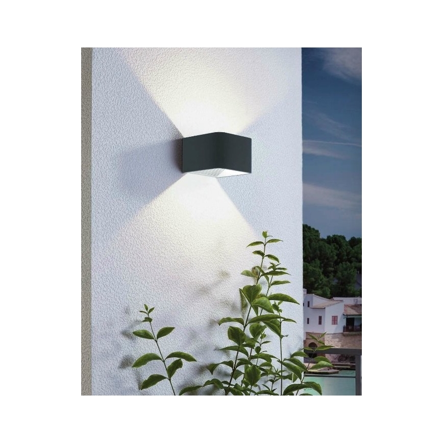 Eglo 78974 - Applique murale LED d'extérieur DONINNI 1xLED/6W/230V IP44