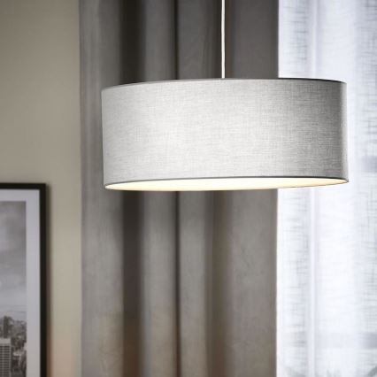 Eglo 79067 - Suspension filaire SITIA 3xE27/60W/230V grise