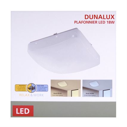 plafonnier LED GIRON-RW LED/18W/230V