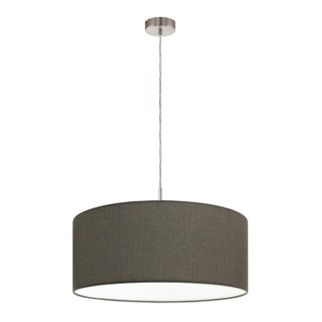 Eglo 79126 - Lustre avec fil PASTERI 1xE27/60W/230V marron