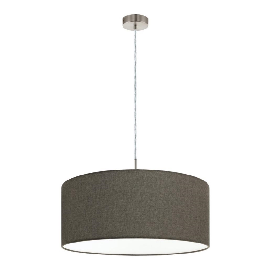 Eglo 79126 - Lustre avec fil PASTERI 1xE27/60W/230V marron