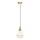 Eglo 79259 - Suspension BYRON sur câble 1xE27/60W/230V laiton