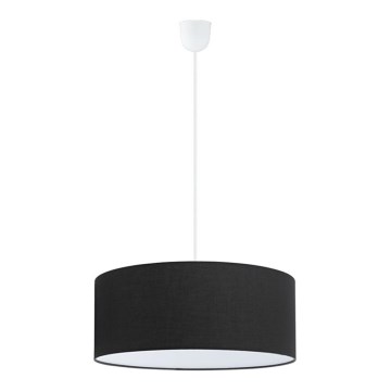 Eglo 79304 - Suspension sur câble CLINTON 3xE27/60W/230V noire
